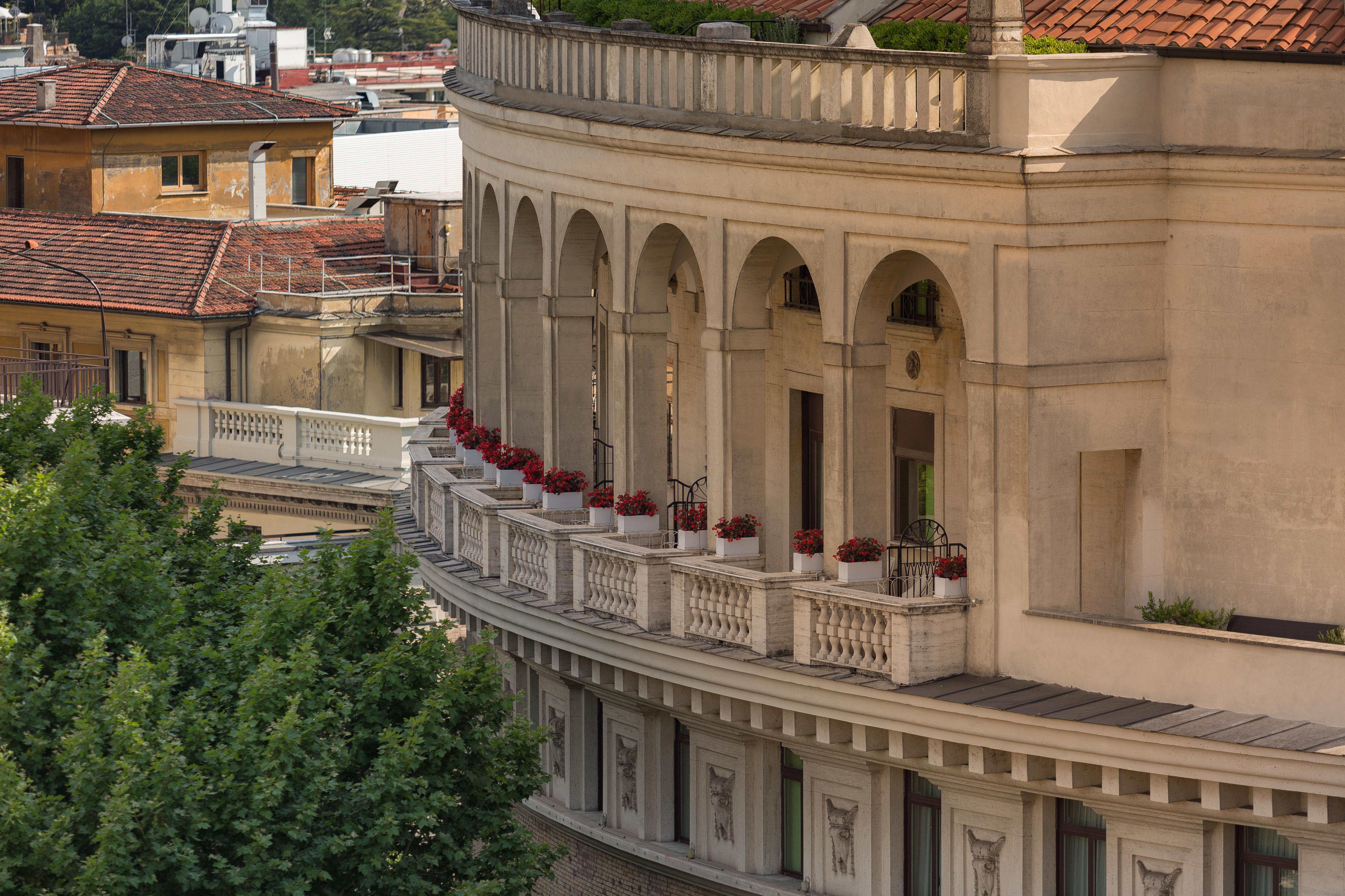 Grand Hotel Palace Rome Bagian luar foto